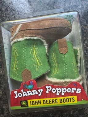 Baby John Deere boots Johnny Poppers